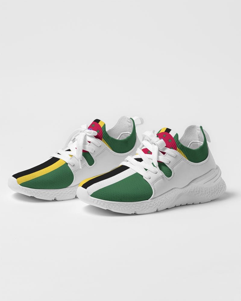 Dominica Flag Men's Two-Tone Sneaker - Conscious Apparel Store