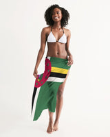 Dominica Flag Swim Cover Up - Conscious Apparel Store