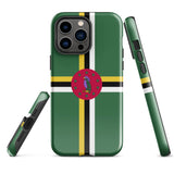 Dominica Flag Tough Case for iPhone® - Conscious Apparel Store