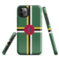 Dominica Flag Tough Case for iPhone® - Conscious Apparel Store