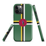 Dominica Flag Tough Case for iPhone® - Conscious Apparel Store