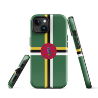 Dominica Flag Tough Case for iPhone® - Conscious Apparel Store