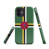 Dominica Flag Tough Case for iPhone® - Conscious Apparel Store