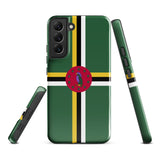 Dominica Flag Tough case for Samsung® - Conscious Apparel Store