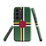 Dominica Flag Tough case for Samsung® - Conscious Apparel Store