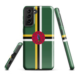 Dominica Flag Tough case for Samsung® - Conscious Apparel Store