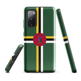 Dominica Flag Tough case for Samsung® - Conscious Apparel Store