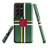 Dominica Flag Tough case for Samsung® - Conscious Apparel Store