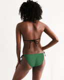 Dominica Flag Women's Triangle String Bikini - Conscious Apparel Store
