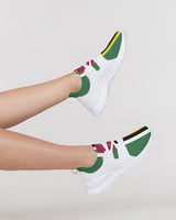 Dominica Flag Women's Two-Tone Sneaker - Conscious Apparel Store
