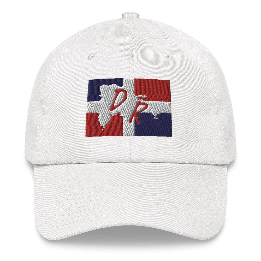 Dominican Republic Flag Ball Cap - Conscious Apparel Store