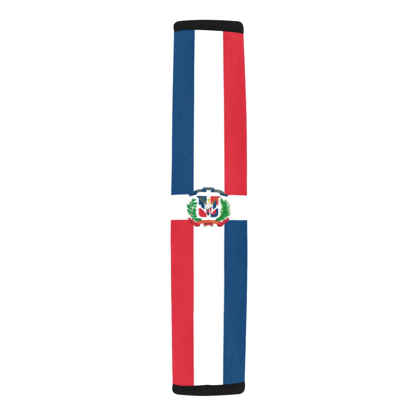 Dominican Republic Flag Car Seat Belt Cover 7''x12.6'' (Pack of 2) - Conscious Apparel Store