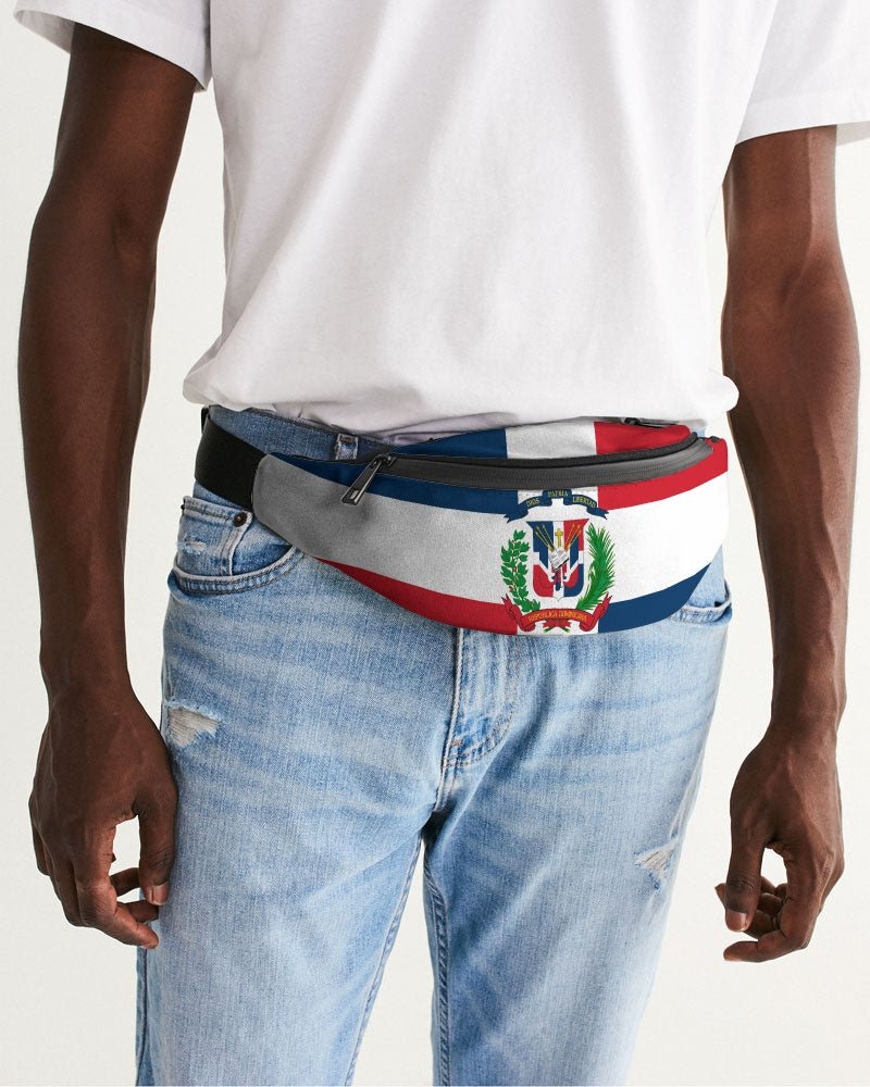 Dominican Republic Flag Crossbody Sling Bag - Conscious Apparel Store