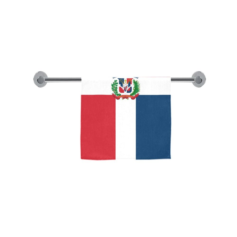 Dominican Republic Flag Hand Towel 16"x28" - Conscious Apparel Store
