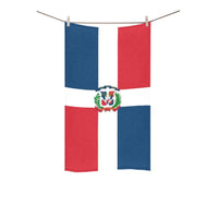 Dominican Republic Flag Hand Towel 16"x28" - Conscious Apparel Store