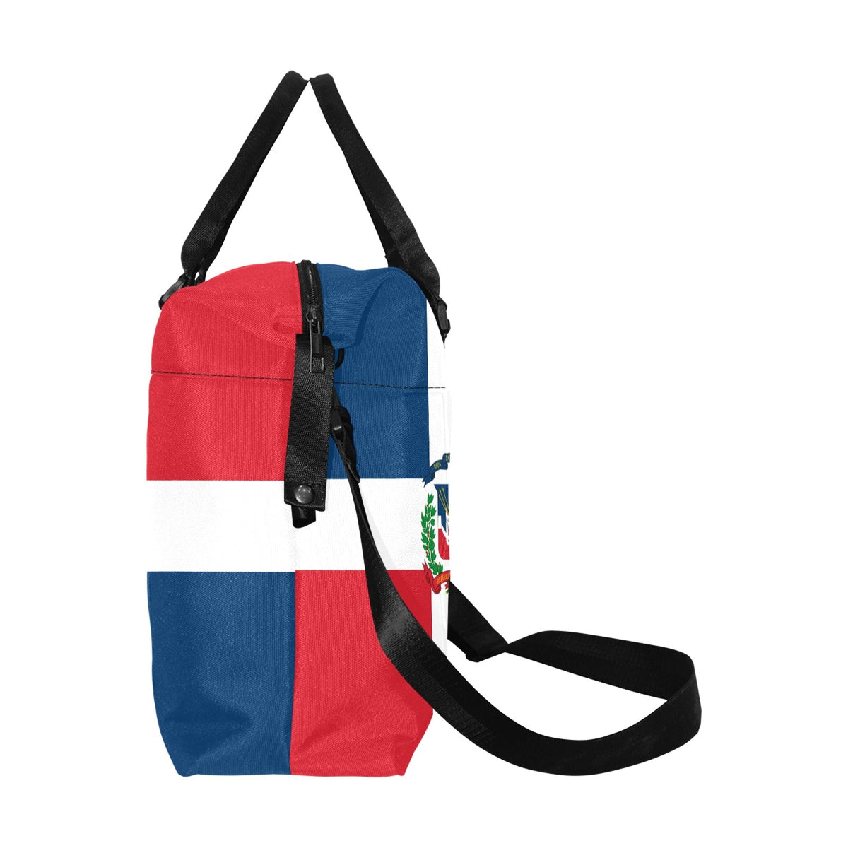 Dominican Republic Flag Large Capacity Duffle Bag - Conscious Apparel Store