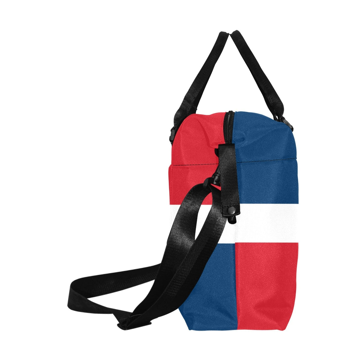 Dominican Republic Flag Large Capacity Duffle Bag - Conscious Apparel Store