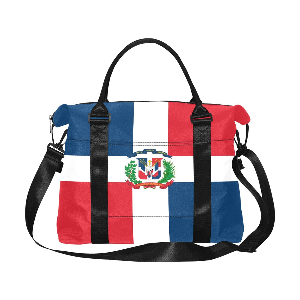 Dominican Republic Flag Large Capacity Duffle Bag - Conscious Apparel Store