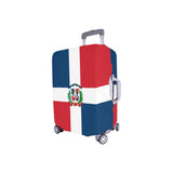 Dominican Republic Flag Luggage Cover/Small 18"-21" - Conscious Apparel Store
