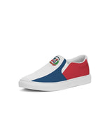 Dominican Republic Flag Men's Slip-On Canvas Shoe - Conscious Apparel Store