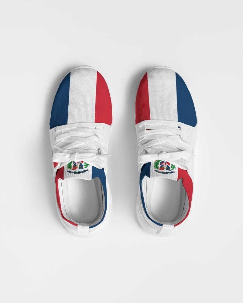 Dominican Republic Flag Men's Two-Tone Sneaker - Conscious Apparel Store