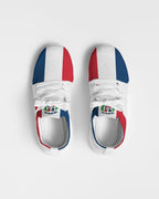 Dominican Republic Flag Men's Two-Tone Sneaker - Conscious Apparel Store