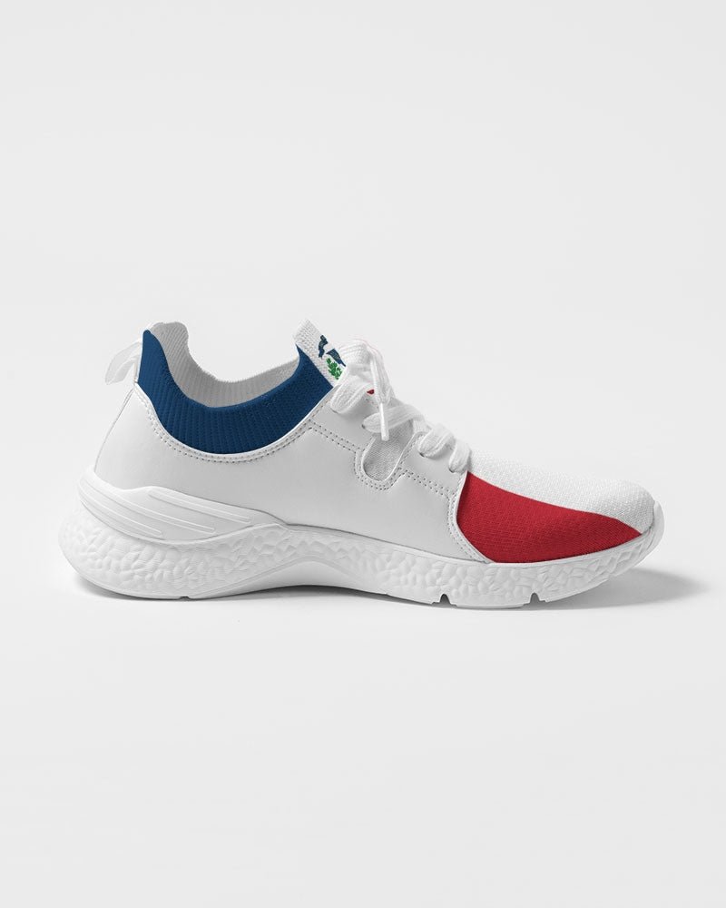 Dominican Republic Flag Men's Two-Tone Sneaker - Conscious Apparel Store