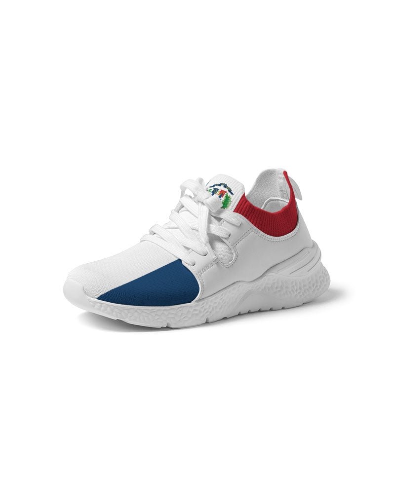 Dominican Republic Flag Men's Two-Tone Sneaker - Conscious Apparel Store