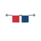 Dominican Republic Flag Square Towel 13“x13” - Conscious Apparel Store