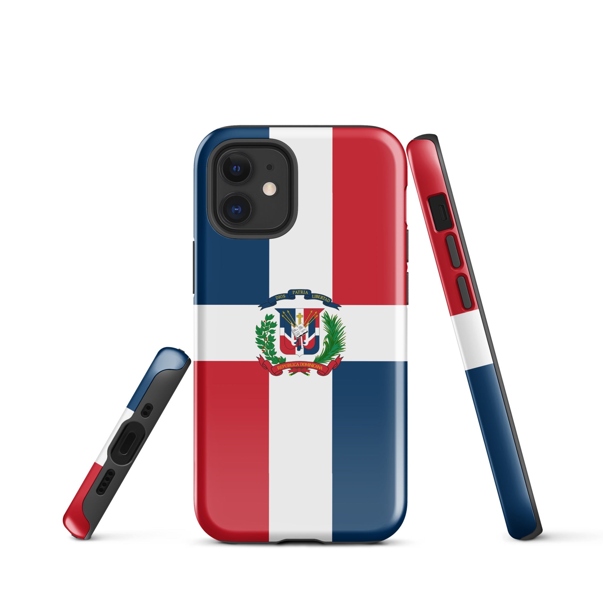 Dominican Republic Flag Tough Cellphone Case for iPhone® - Conscious Apparel Store