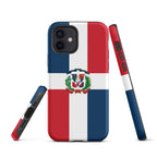Dominican Republic Flag Tough Cellphone Case for iPhone® - Conscious Apparel Store