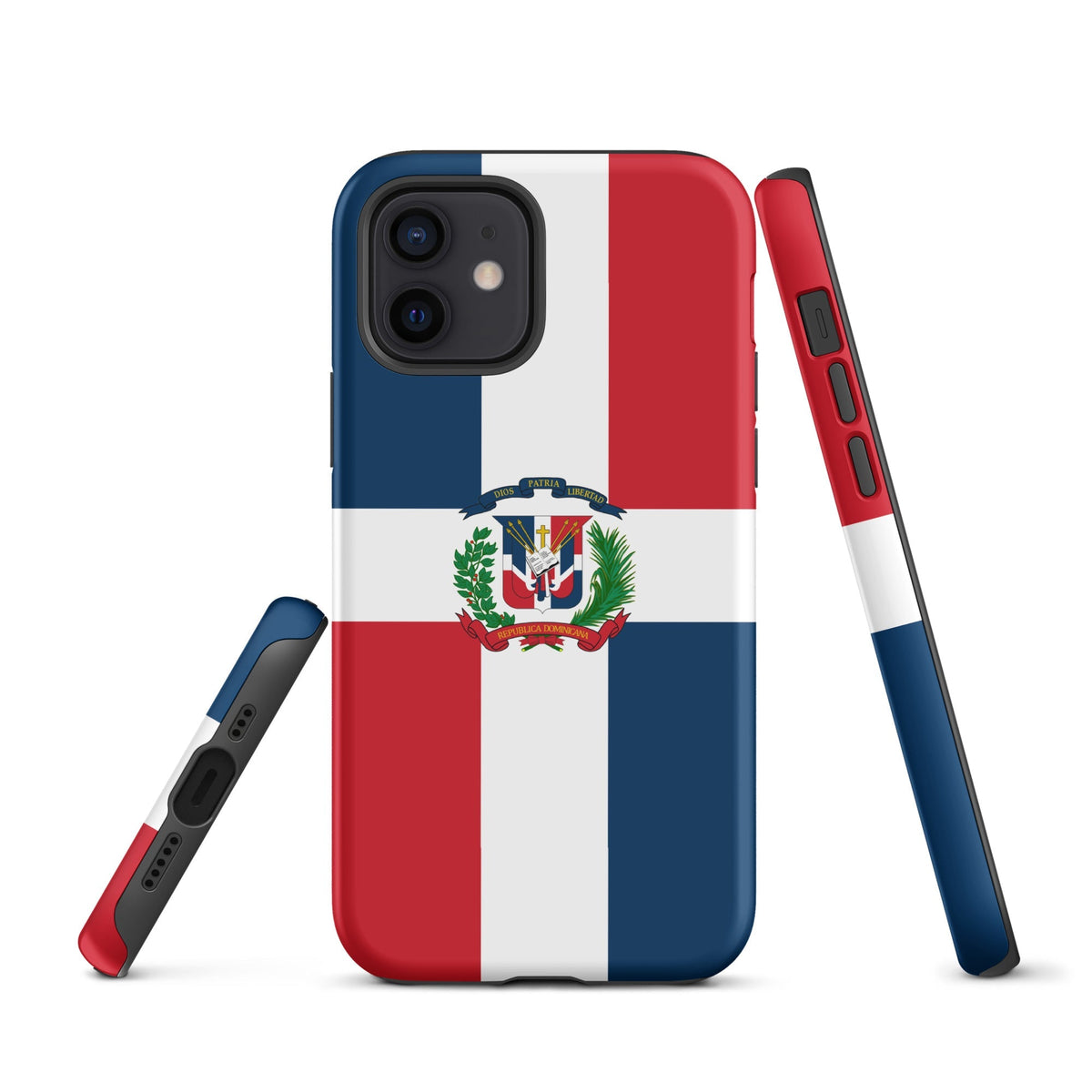 Dominican Republic Flag Tough Cellphone Case for iPhone® - Conscious Apparel Store
