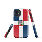Dominican Republic Flag Tough Cellphone Case for iPhone® - Conscious Apparel Store