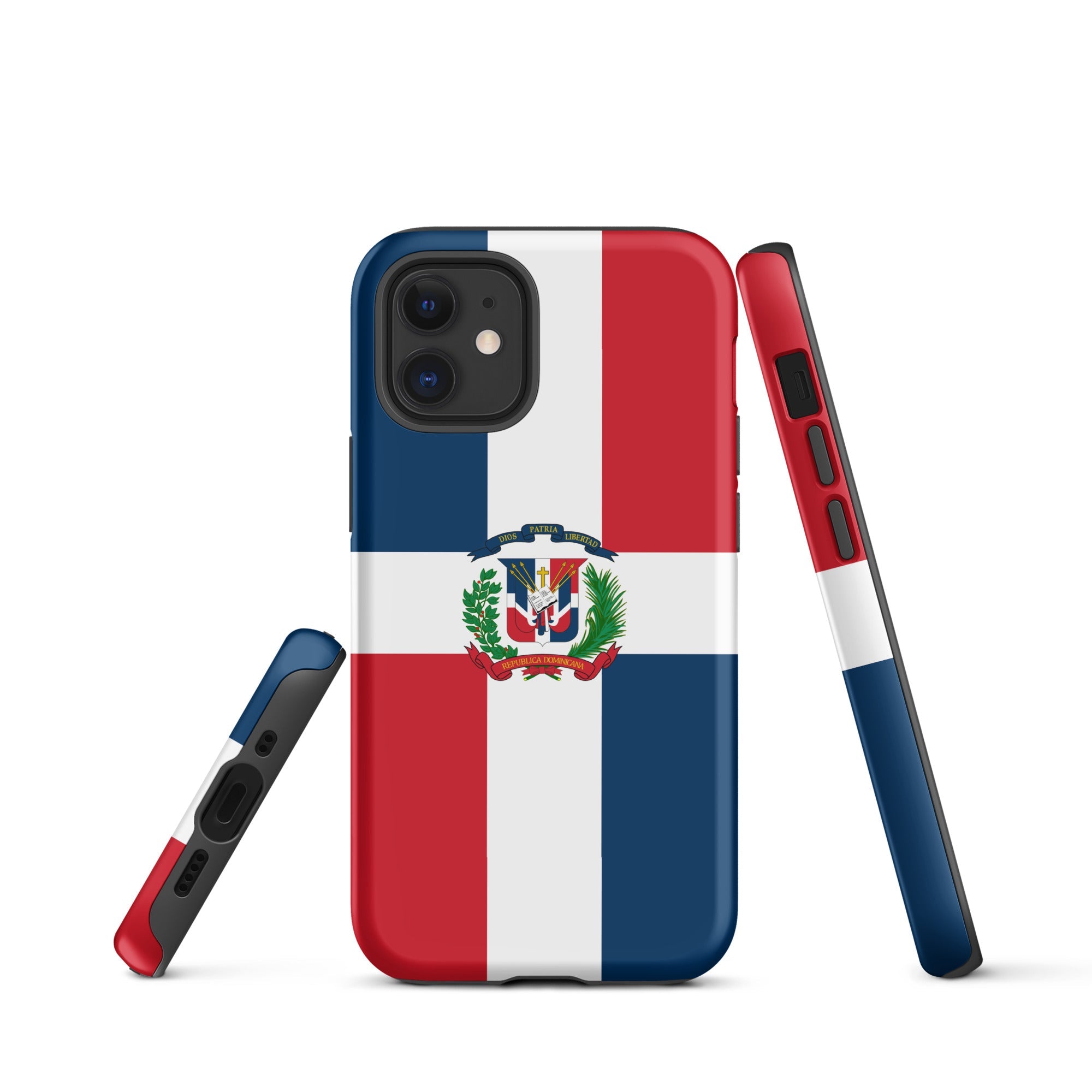 Dominican Republic Flag Tough Cellphone Case for iPhone® - Conscious Apparel Store