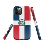 Dominican Republic Flag Tough Cellphone Case for iPhone® - Conscious Apparel Store