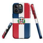 Dominican Republic Flag Tough Cellphone Case for iPhone® - Conscious Apparel Store