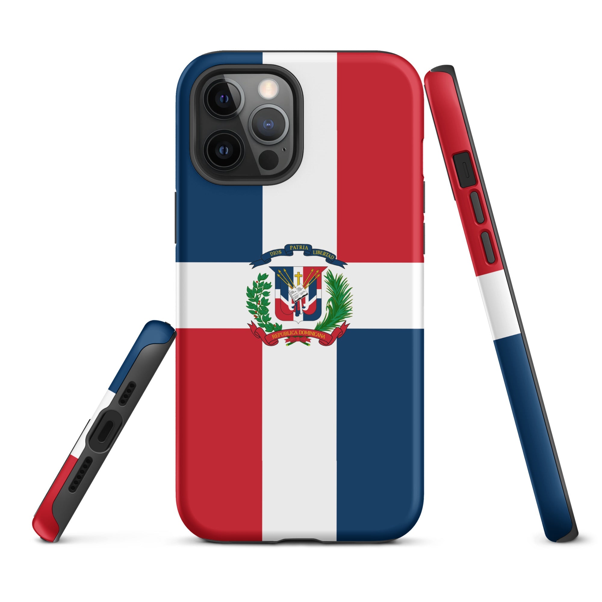 Dominican Republic Flag Tough Cellphone Case for iPhone® - Conscious Apparel Store