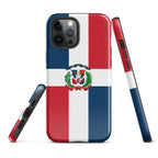 Dominican Republic Flag Tough Cellphone Case for iPhone® - Conscious Apparel Store
