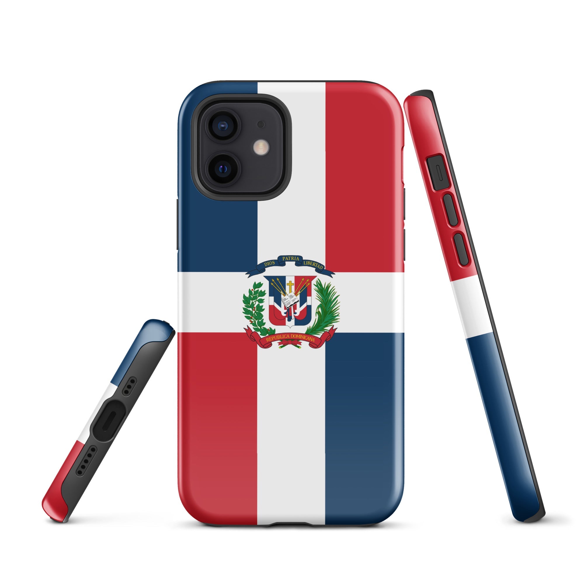 Dominican Republic Flag Tough Cellphone Case for iPhone® - Conscious Apparel Store