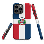 Dominican Republic Flag Tough Cellphone Case for iPhone® - Conscious Apparel Store
