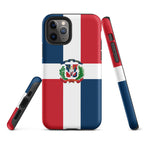 Dominican Republic Flag Tough Cellphone Case for iPhone® - Conscious Apparel Store