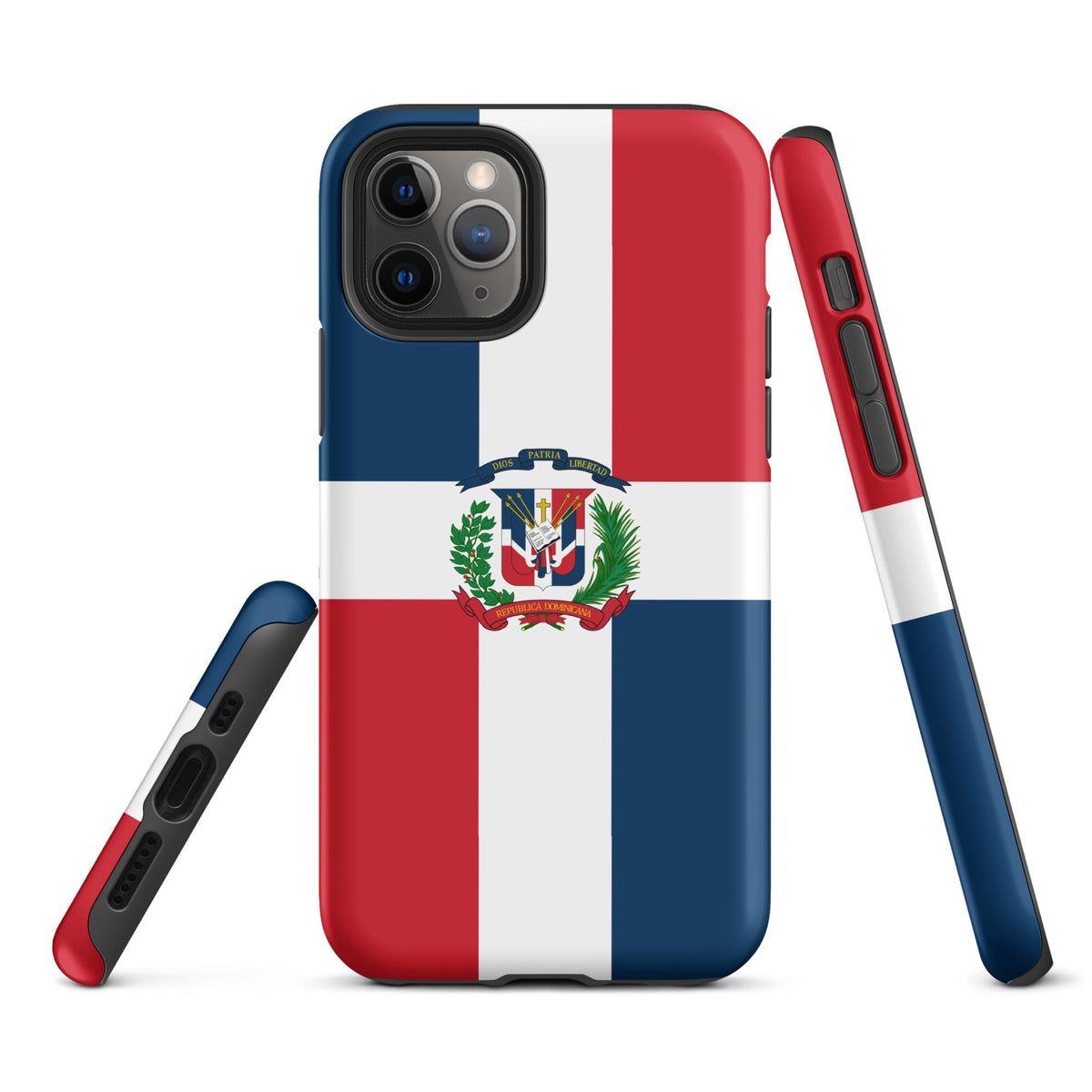 Dominican Republic Flag Tough Cellphone Case for iPhone® - Conscious Apparel Store