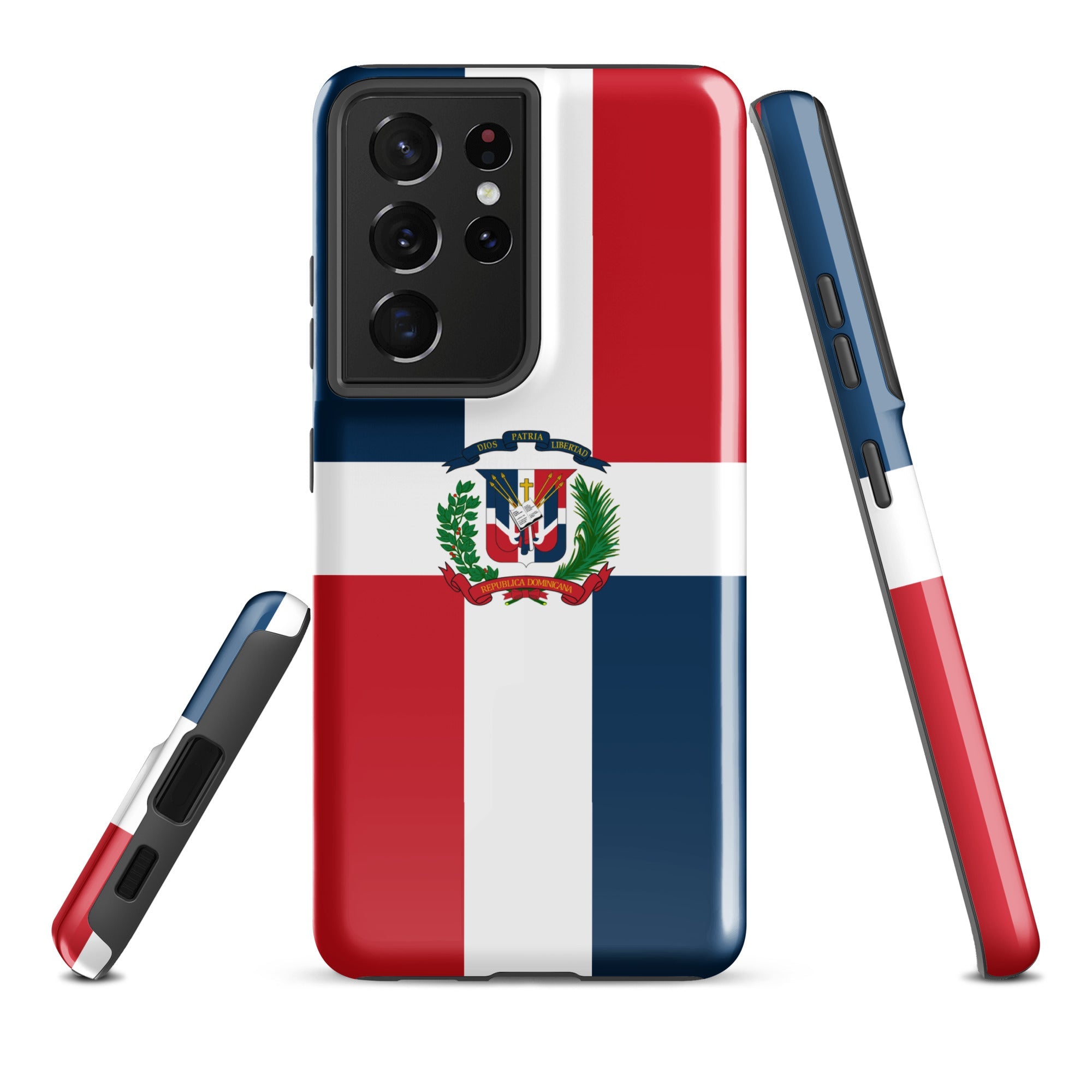 Dominican Republic Flag Tough Cellphone case for Samsung® - Conscious Apparel Store