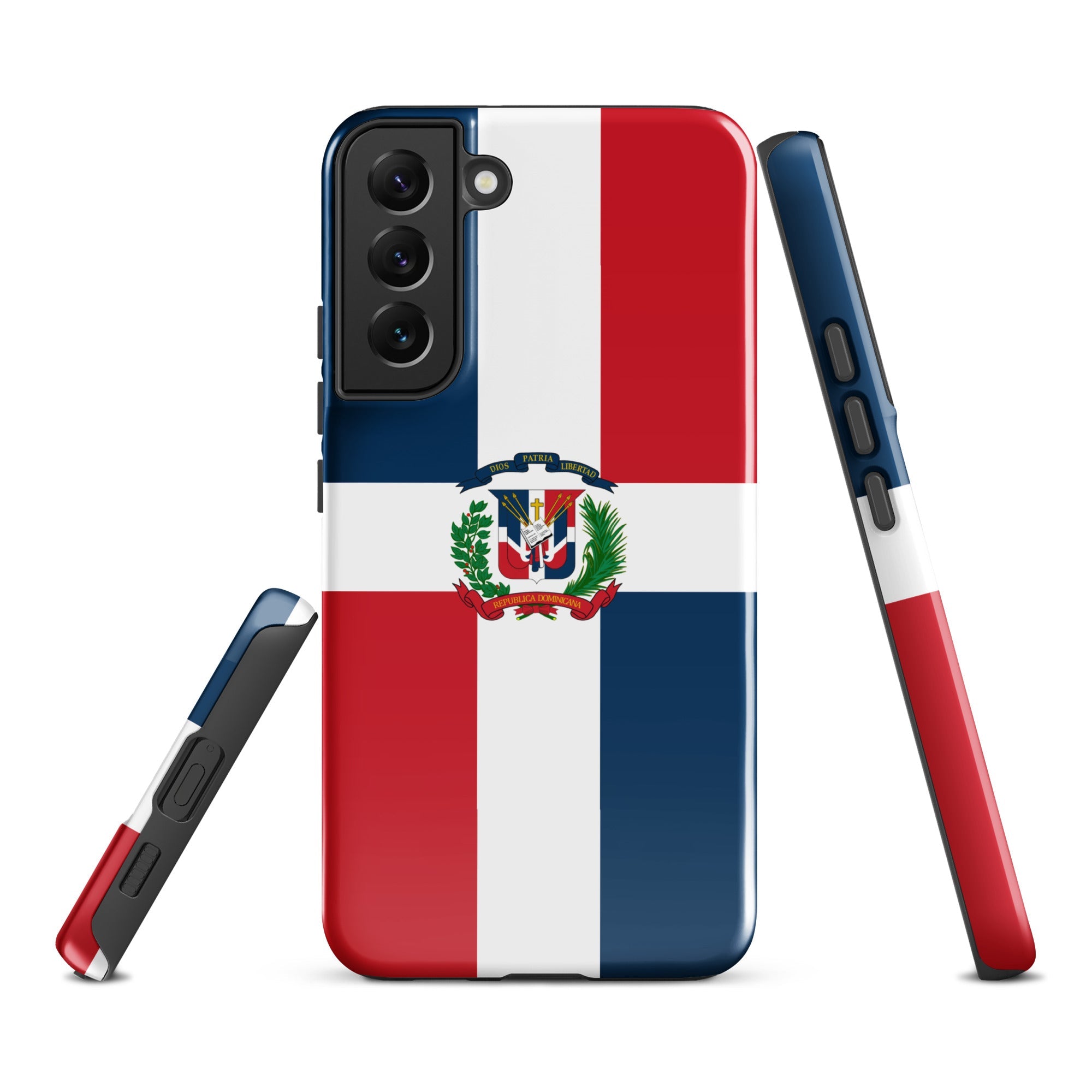 Dominican Republic Flag Tough Cellphone case for Samsung® - Conscious Apparel Store