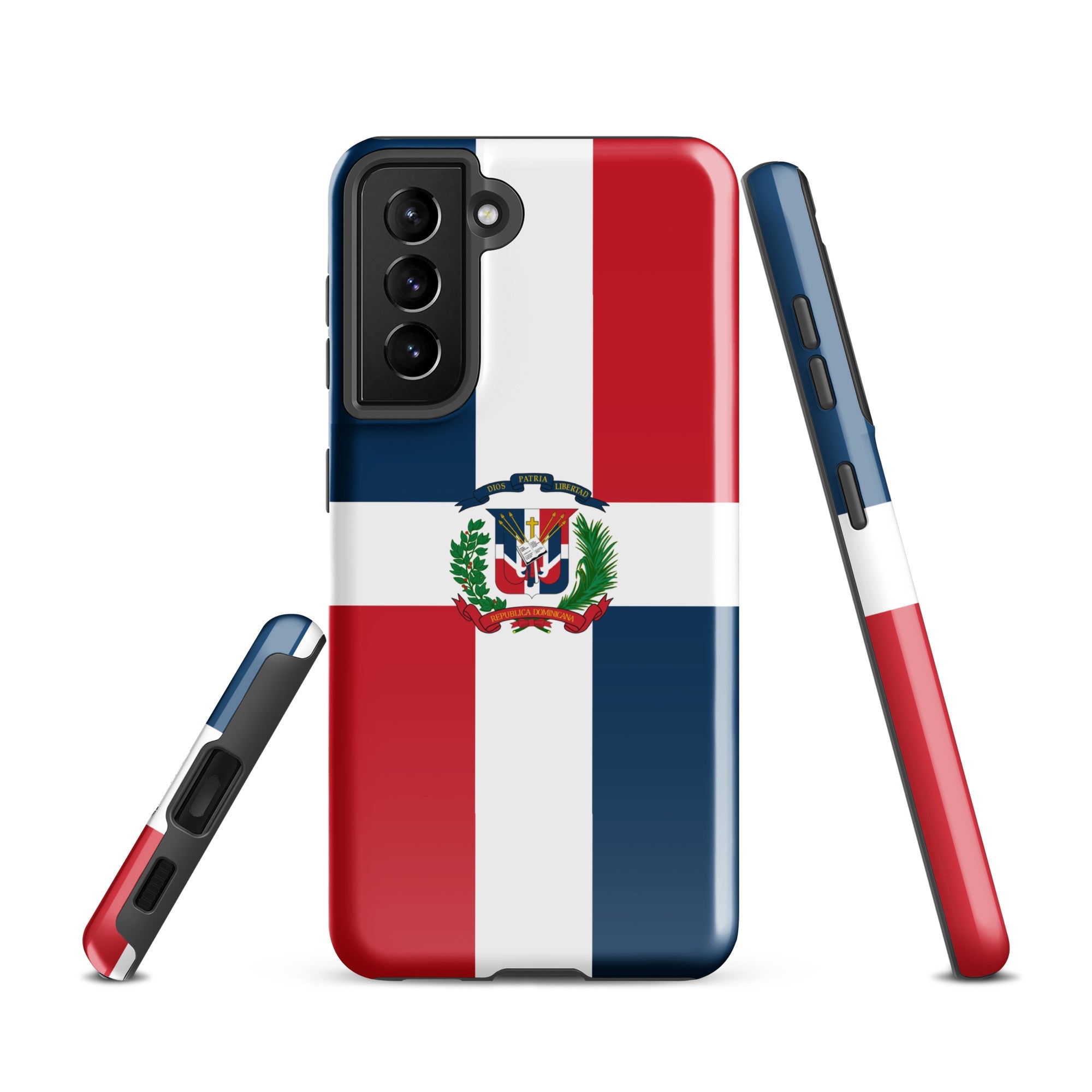 Dominican Republic Flag Tough Cellphone case for Samsung® - Conscious Apparel Store