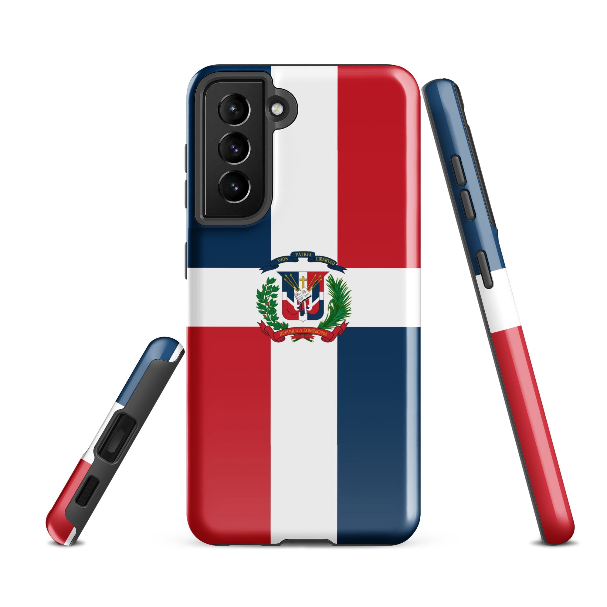 Dominican Republic Flag Tough Cellphone case for Samsung® - Conscious Apparel Store