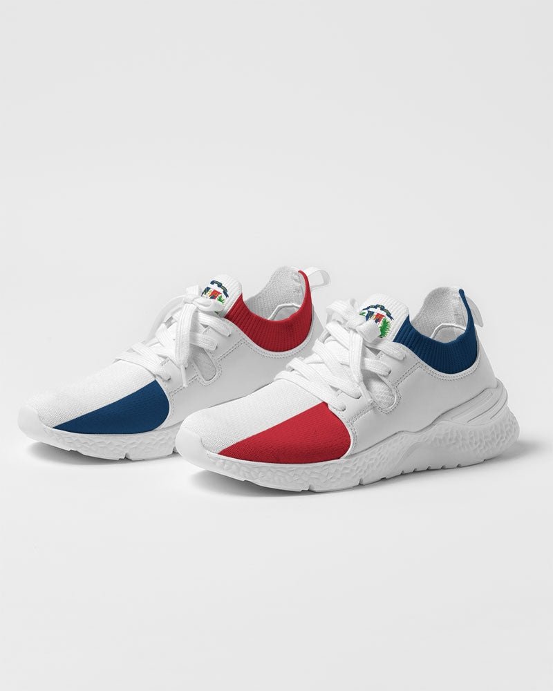 Dominican Republic Flag Women's Two-Tone Sneaker - Conscious Apparel Store