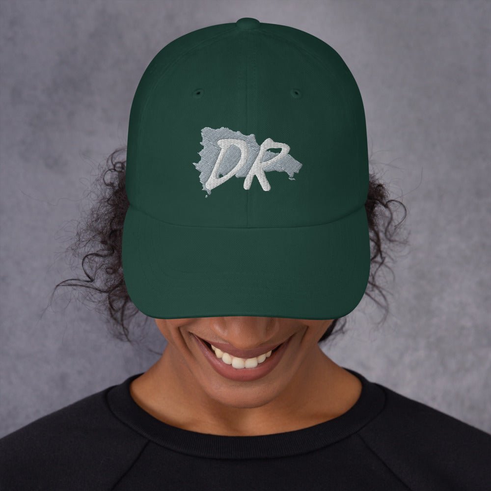 Dominican Republic Map Ball Cap - Conscious Apparel Store