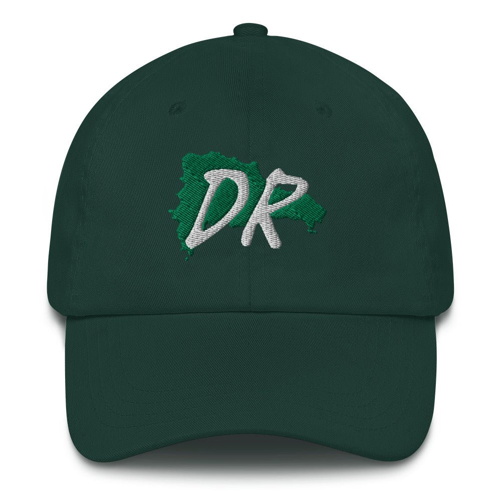 Dominican Republic Map Ball Cap - Conscious Apparel Store