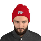 Dominican Republic Map Pom-Pom Beanie - Conscious Apparel Store